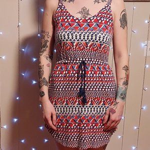 Lucky Brand Sleeveless Drawstring Waist Dress Size XS
